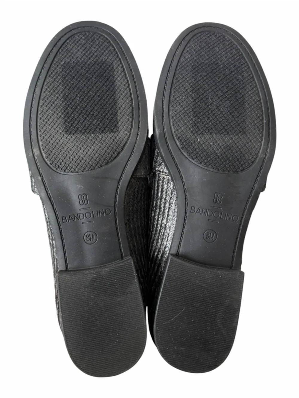 Bandolino Black Woven Loafer with‎ Bow Accent